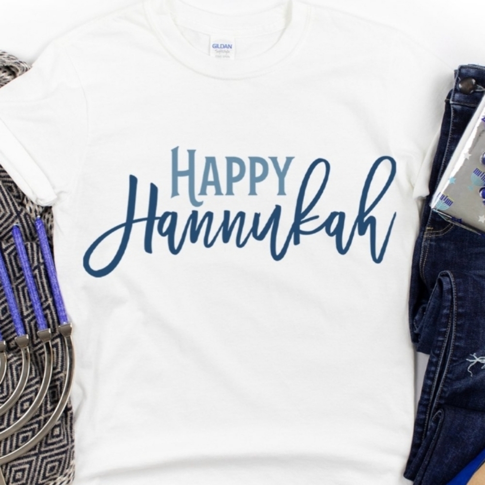 Happy Hanukkah tshirt Tee